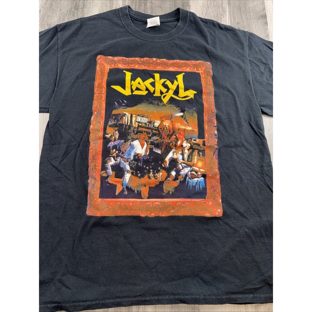 Jackyl Black T-shirt Size Lg